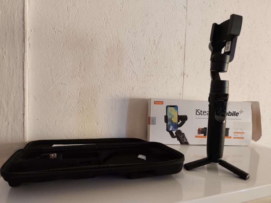 Gimbal Stabilizator do smartphone Nowy iSteady Mobile + Hohem