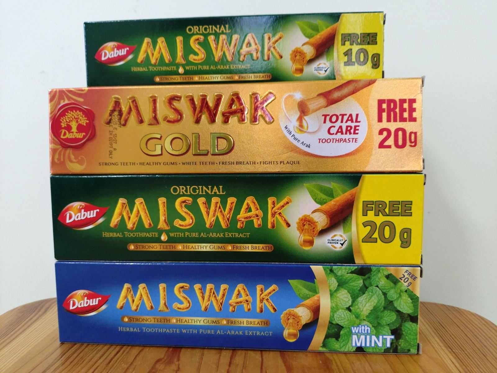 Зубна паста Miswak Gold / Original  140g Єгипет