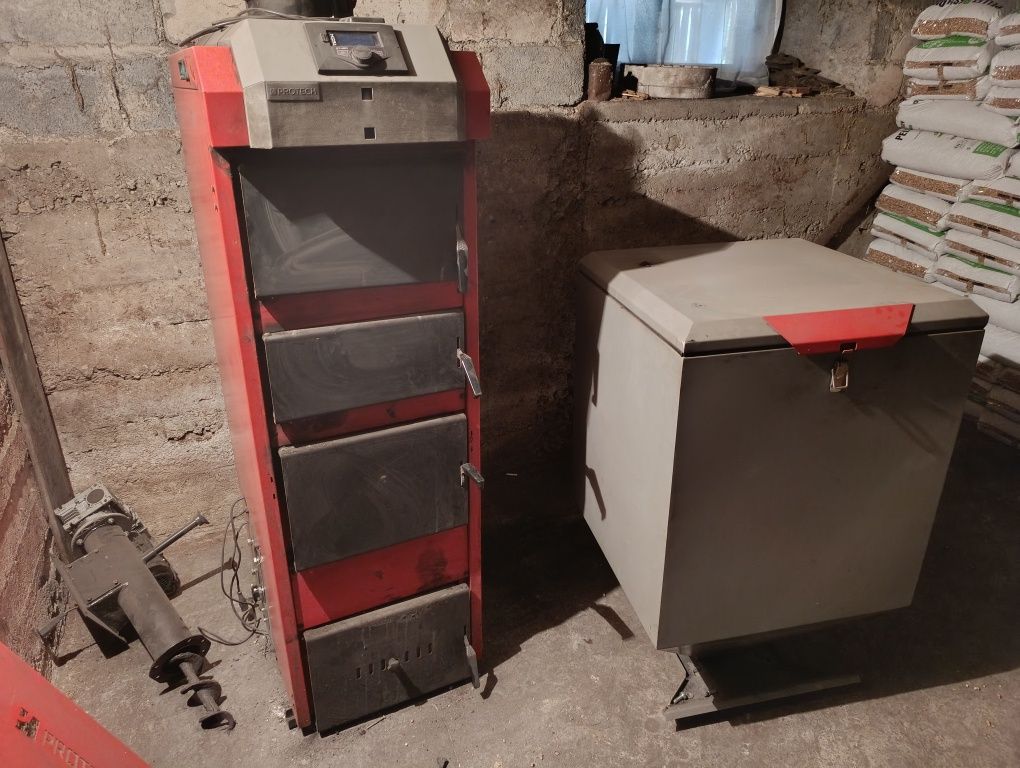 Czesci do pieca Piec protech 25 kw rok 2017 ekogroszek bardzo dobry