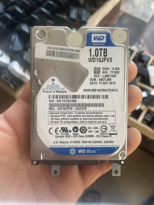 Dysk twardy Western Digital Blue PC Mobile 1TB SATA III 2,5"