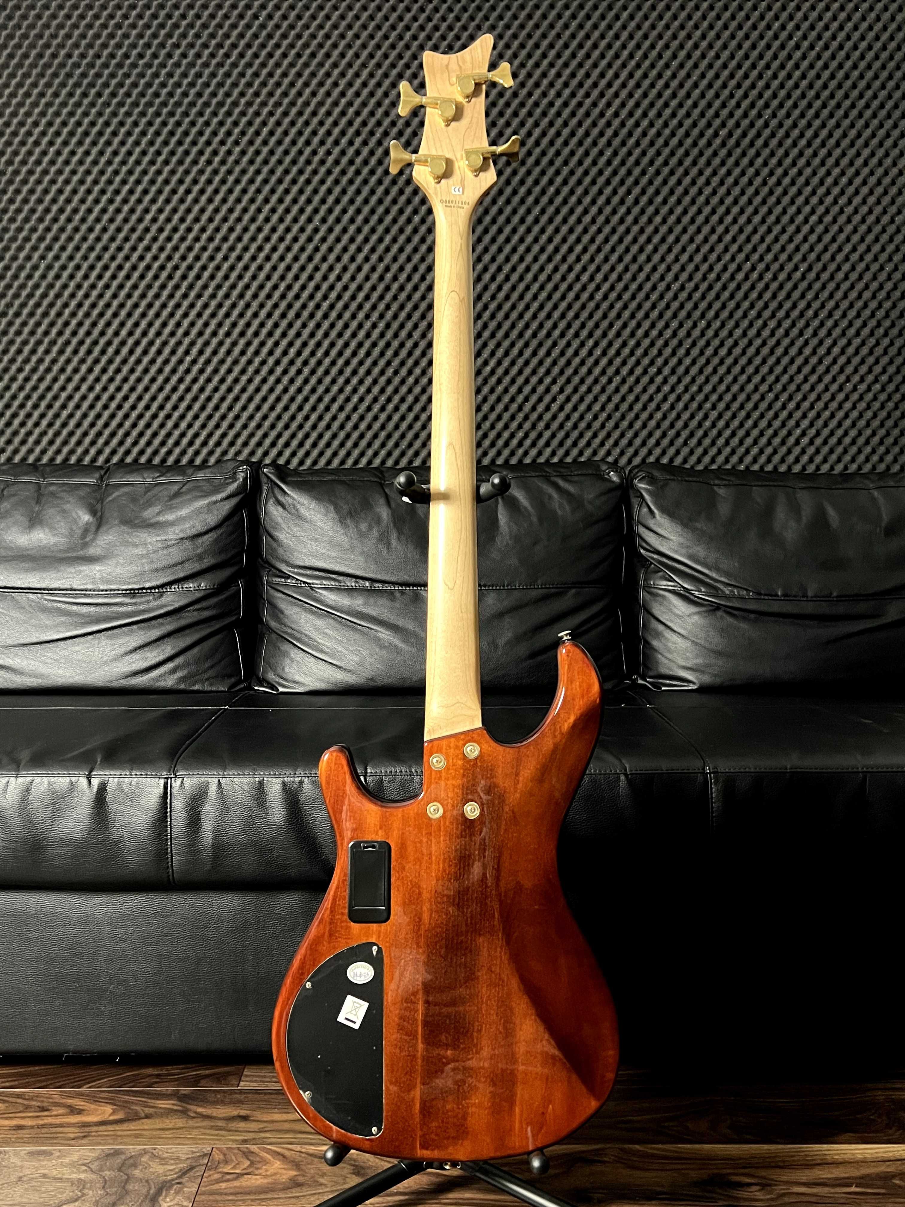 Dean Jeff Berlin Player Signature Bass Mid-2010 - Trans Braziliaburst