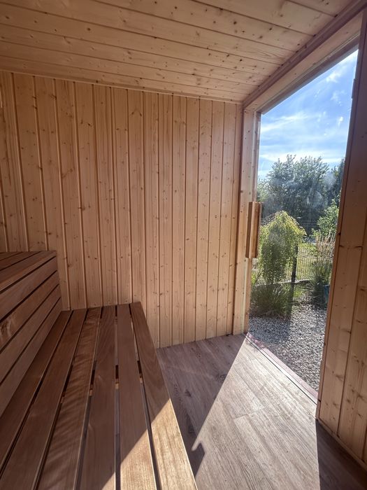 Sauna zewnętrzna  6/8 osobowa 2.40x2.40