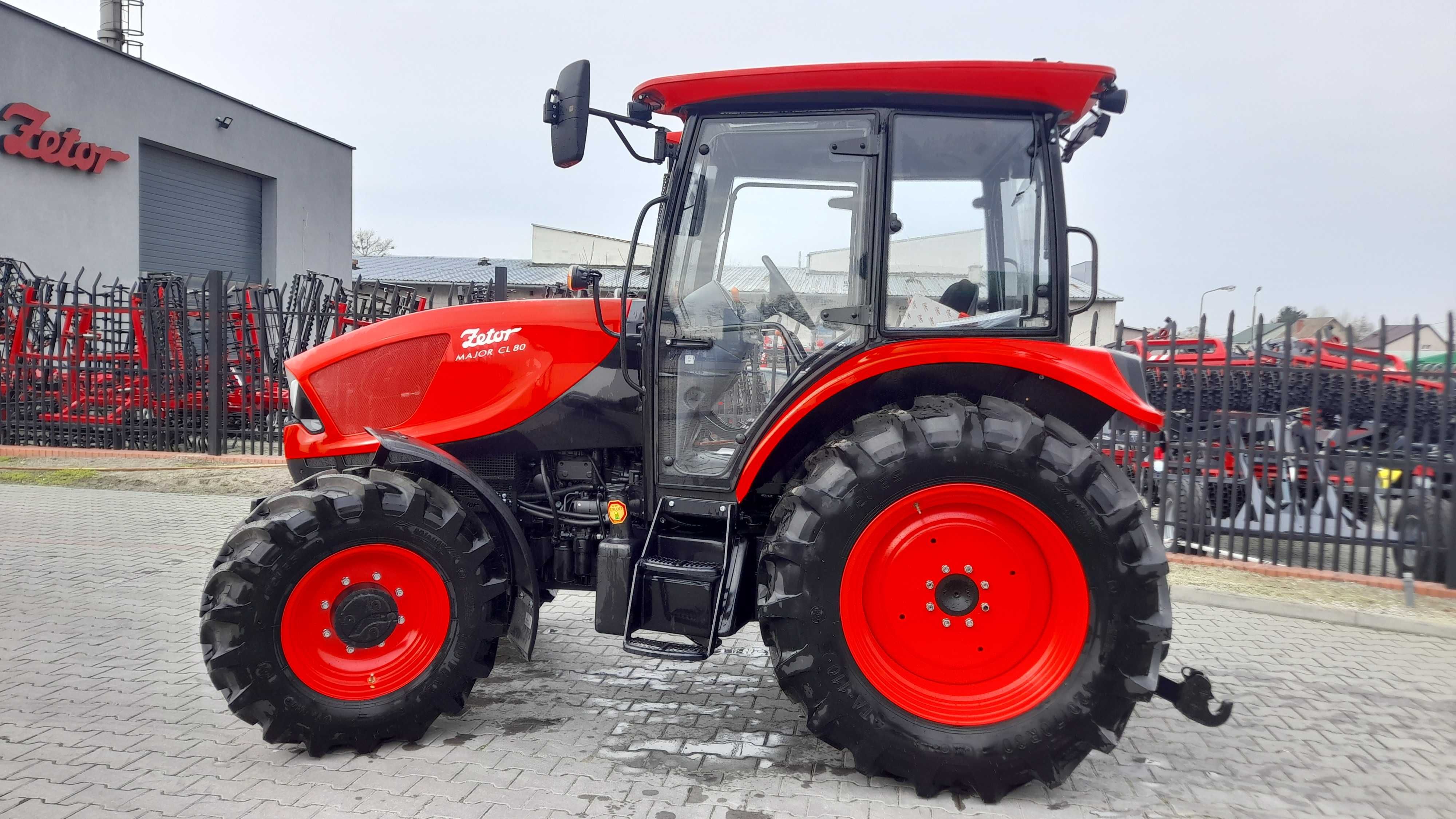 PROMOCJA !!! Ciągnik Zetor Major 80 CL - 75KM - KLIMATYZACJA rok 2023