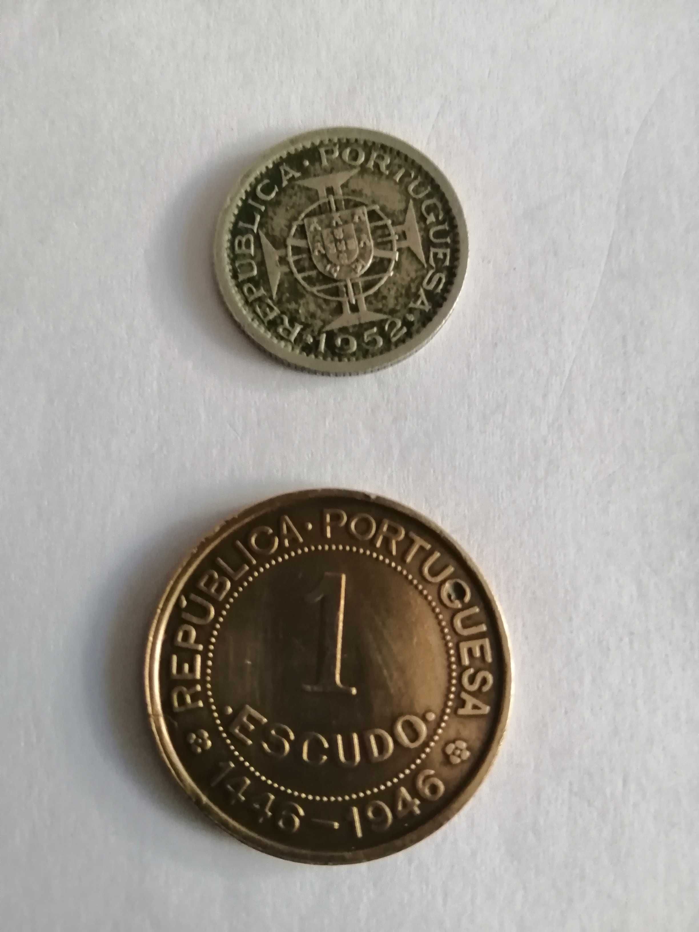 Moedas da Guiné, 50 centavos de 1 escudo e de 2,50 escudos