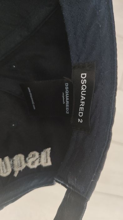 Czapeczka Dsquared2 granat