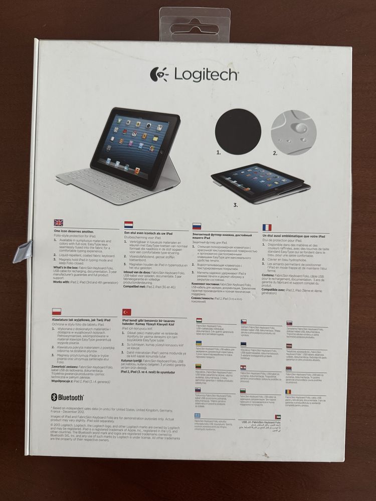 Teclado Wireless Logitech (compativel Ipad 3.’ Geração)