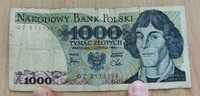 Banknot 1000zł Mikołaj Kopernik z 1982r.