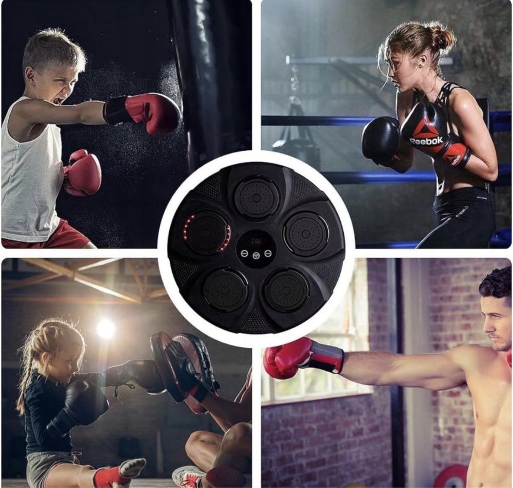 Tarcza Rękawice Worek Bokserski Treningowy 9 Trybów Sportowych Boks