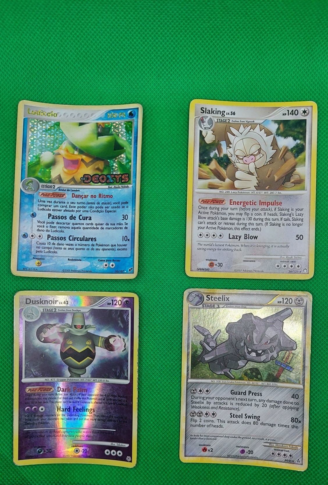 Cartas pokemon raras