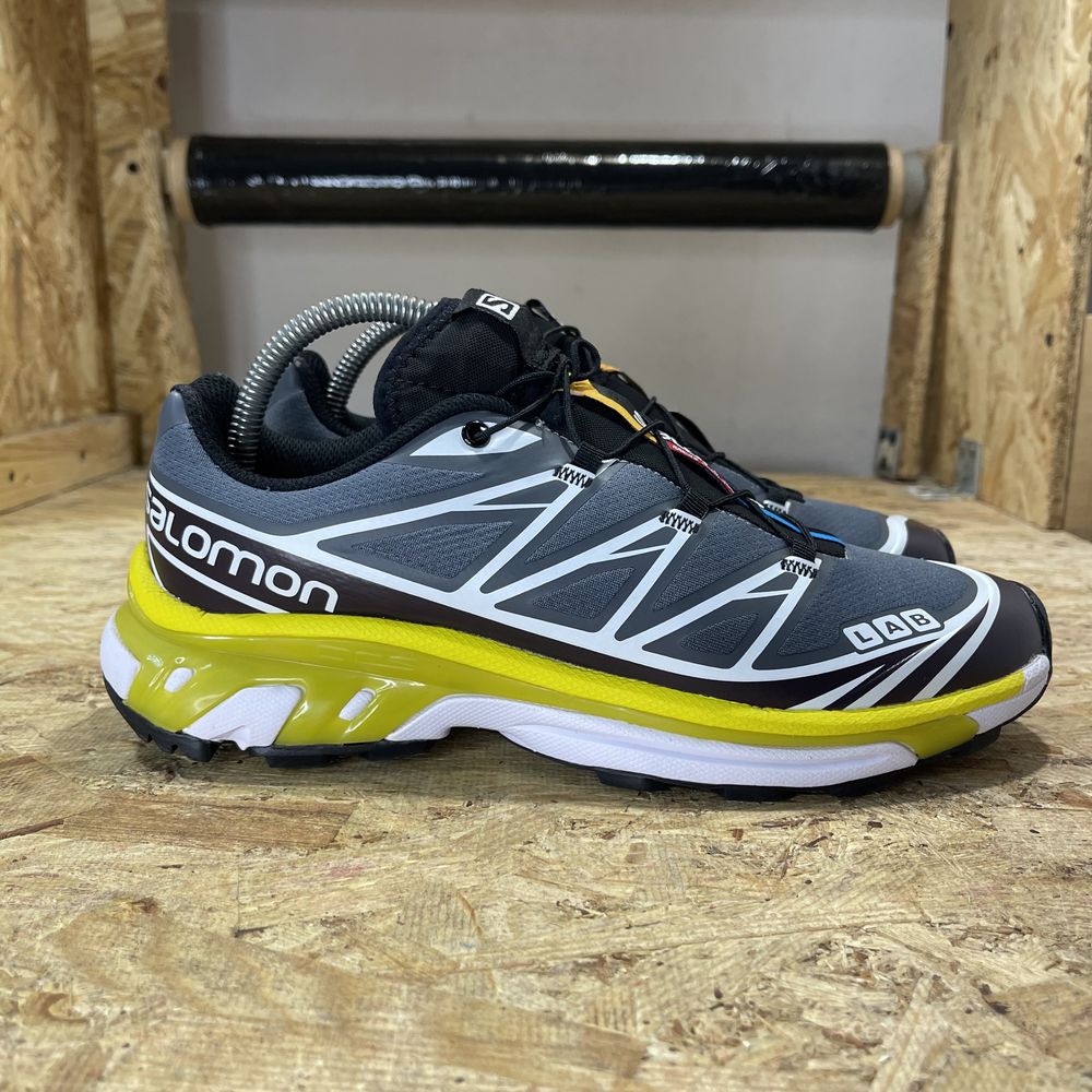 Чоловічі кросівки Salomon XT-6 Grey Yellow