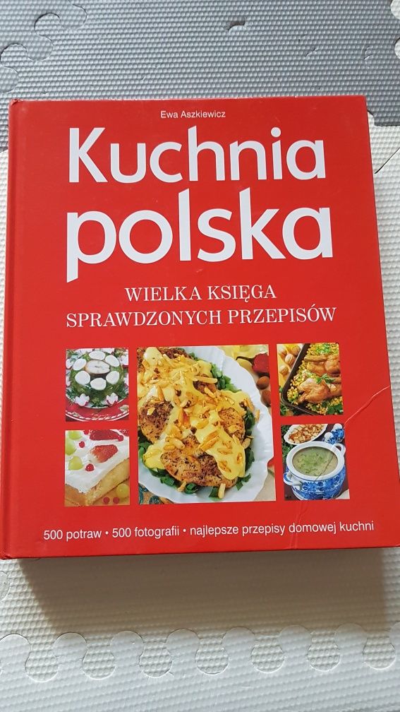 Kuchnia polska Ewa Aszkiewicz Książka Kucharska twarda oprawa