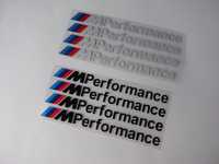 Наклейки на ручки дверей BMW Performance / E39 E46 E60 E70 E90 F10 F30