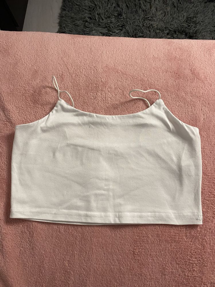 Top branco shein S