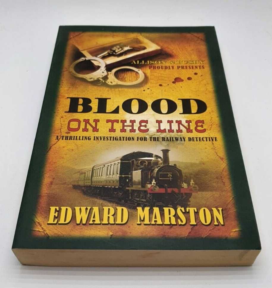 Livro “Blood on the Line” por Edward Marston (inglês)