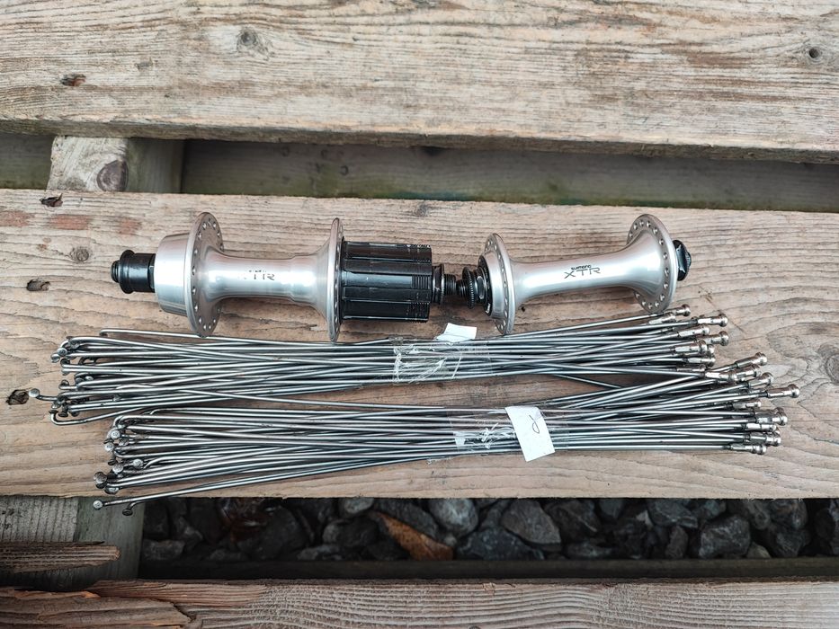 Piasty kół rowerowych Shimano XTR M900 8s Retro MTB