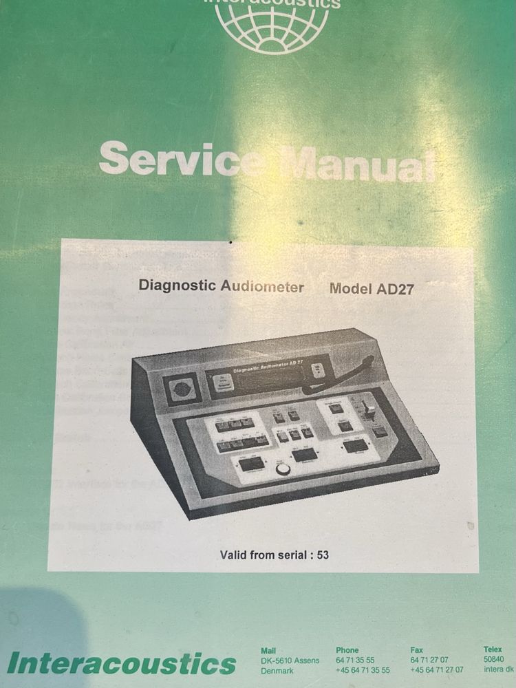 Audimeter Model AD 27