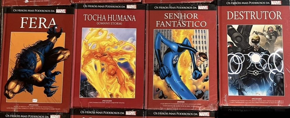 Marvel livros banda desenhada