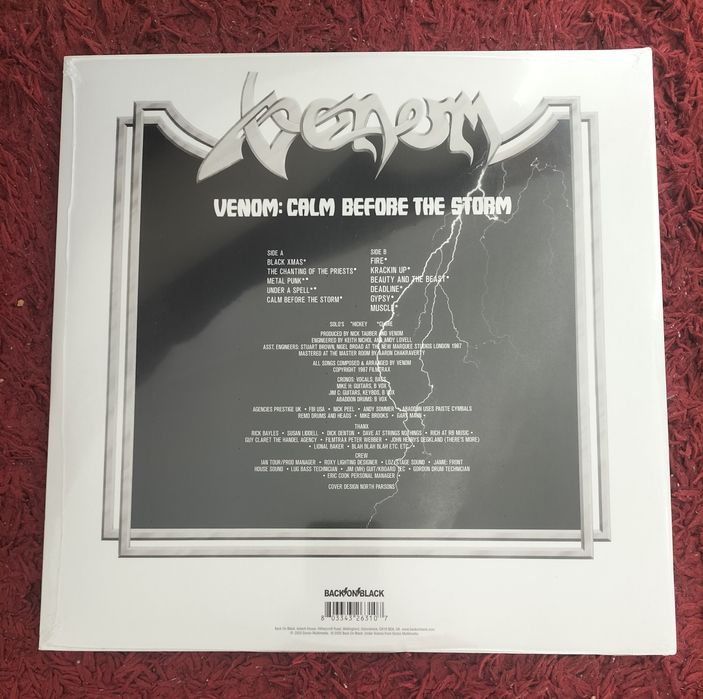 VENOM novo vinil lp metal