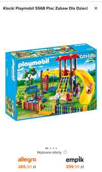 PLAYMOBIL 5568 plac zabaw dla dzieci