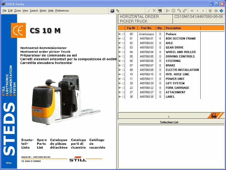 Still Steds Navigator 2021 Interfejs diagnostyczny Wózki Widłowe Lapto