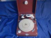 Gramofon Walizkowy Podróżny Supralion GP-03 Czechosłowacja.