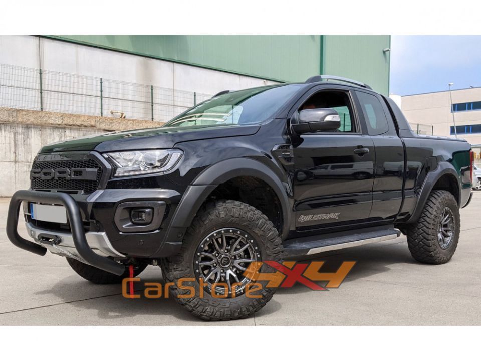 Abas de roda Look Raptor + 45 mm para Ford Ranger Wildtrak + Com senso