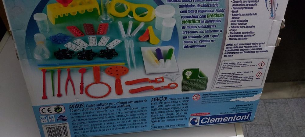 Jogo Quimica - Ciencia e Jogo 200 experiencias sem perigo. 10+