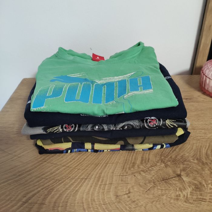 Koszulki rozm. 128 x 6szt. + gratis