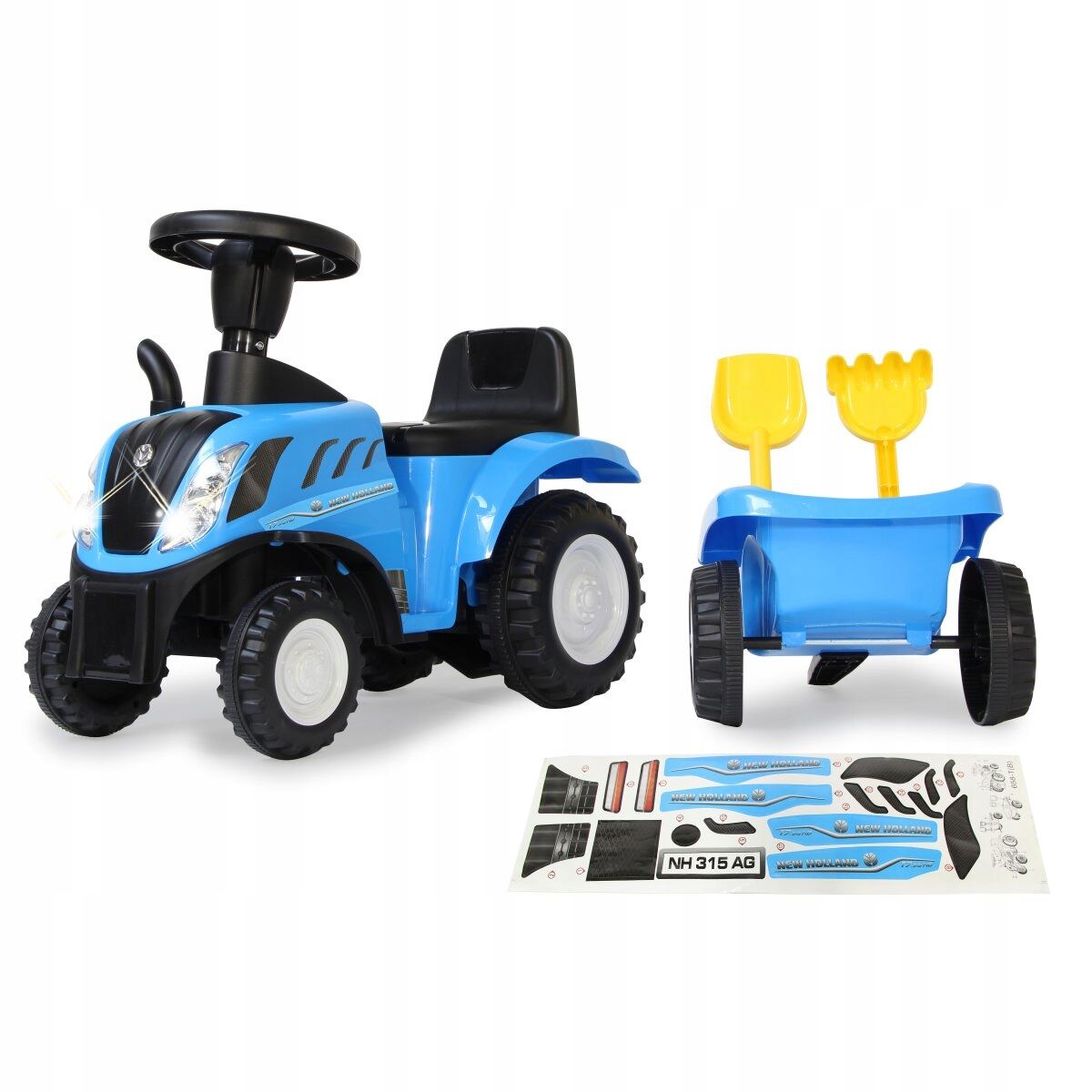 Jamara traktorek ciągnik jeżdźik New Holland T7 OUTLET