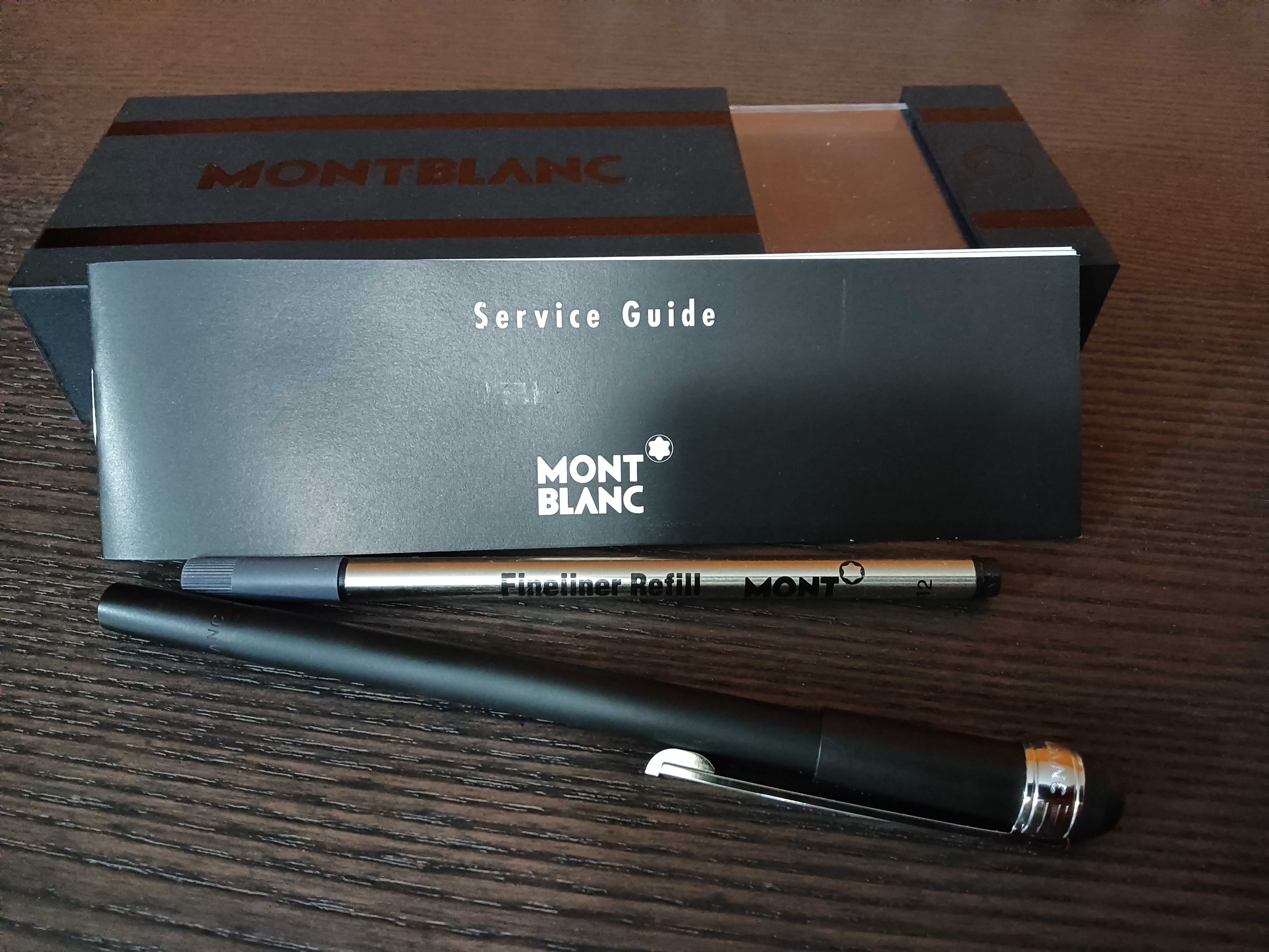 Caneta Montblanc Rollerball preta