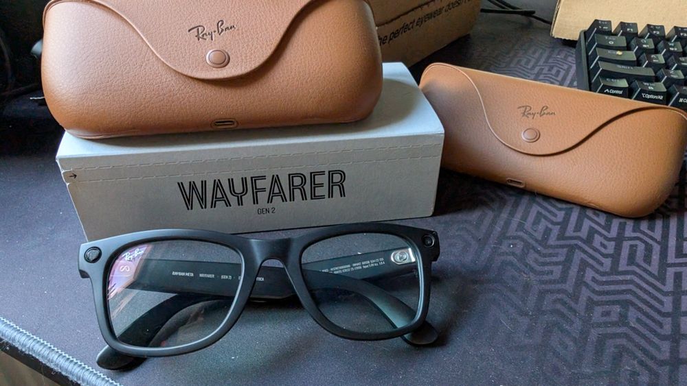 Okulary Ray Ban Meta Gen 2 4012/ Przezroczyste 53 mm/ Nowe