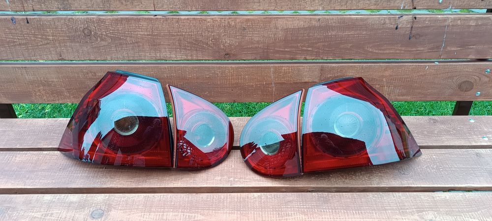 Lampy VW Golf 5 V ciemne dymione GTI R32