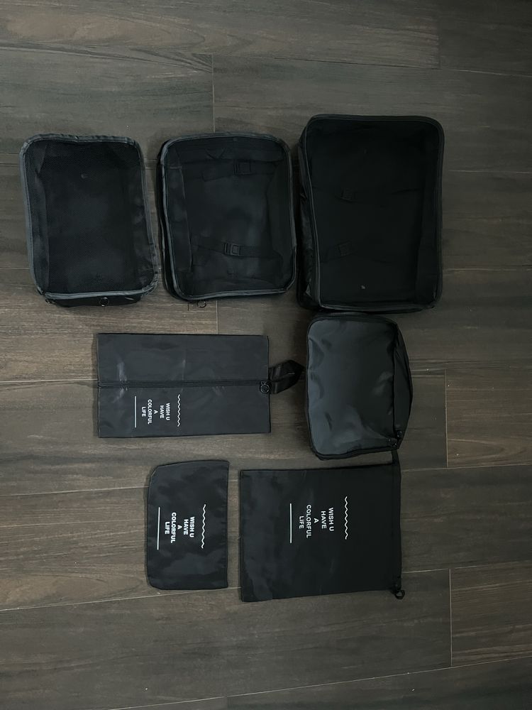 Organizery do walizki / kostki do bagażu