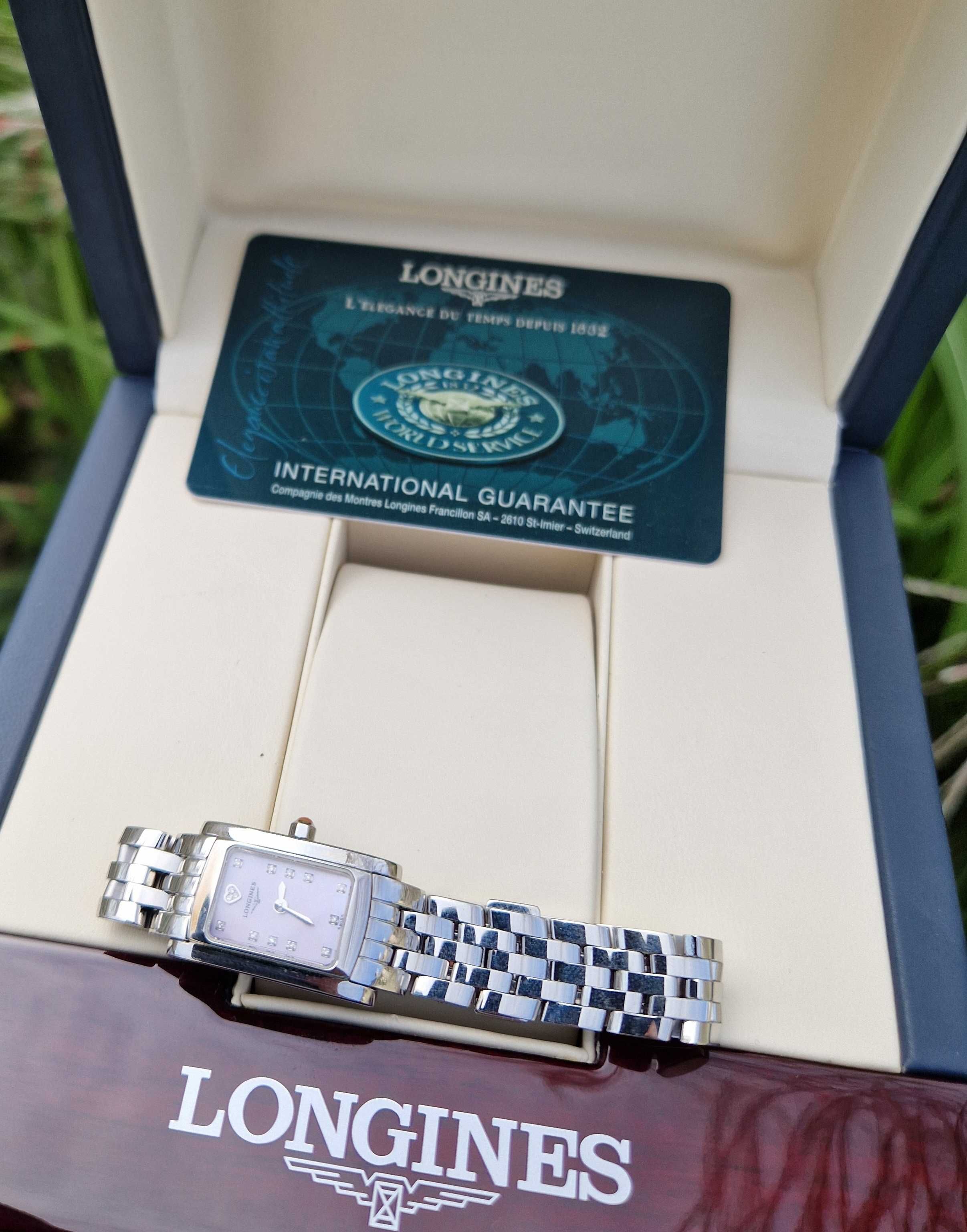 Longines DolceVita Diamentowe Serce z 14 diamentami Full Set PIĘKNY!!!