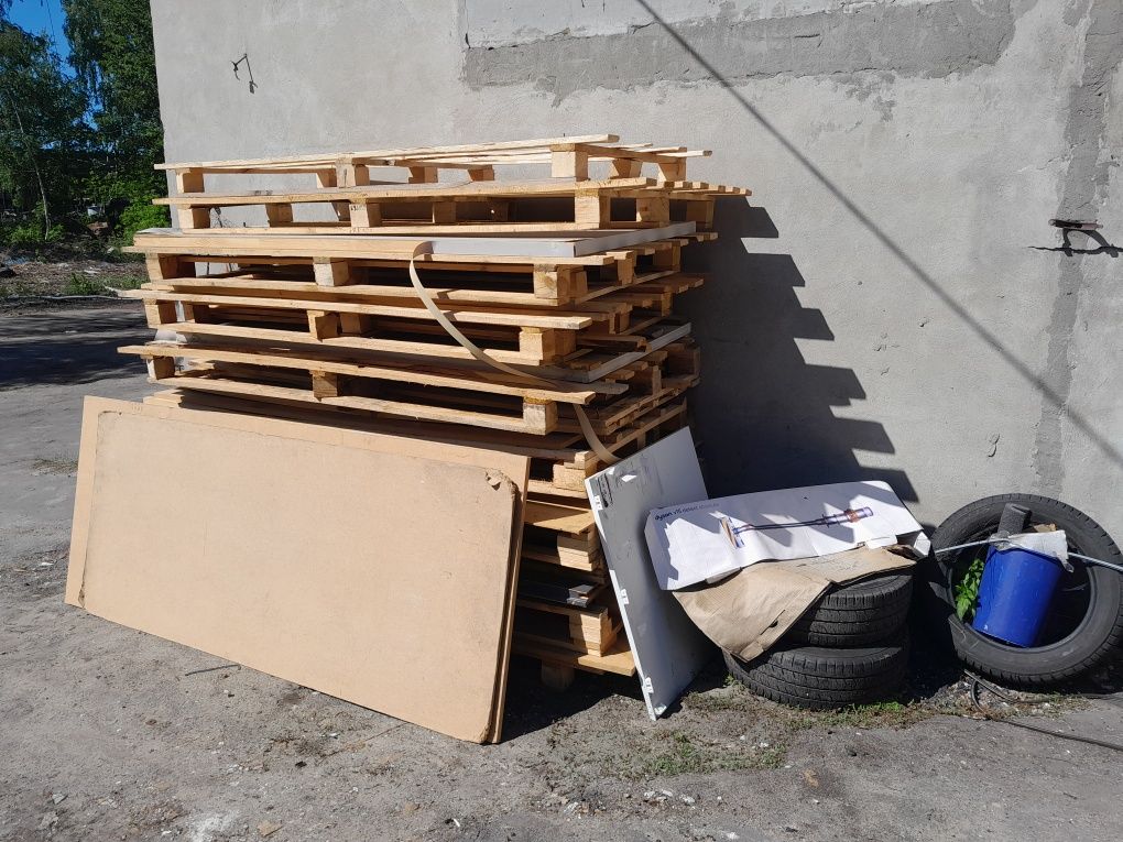 Palety drewniane, na opał i nie tylko