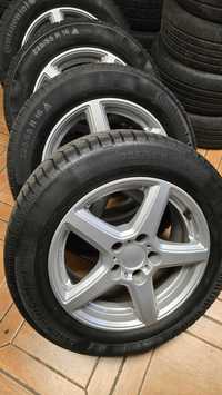 Komplet kół Mercedes R16 7.6x16 5x113 et37 opony 225/55 r16