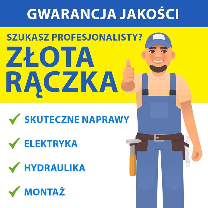 Złota rączka naprawy usługi hydraulika  montaż awarie Poznań i okolice