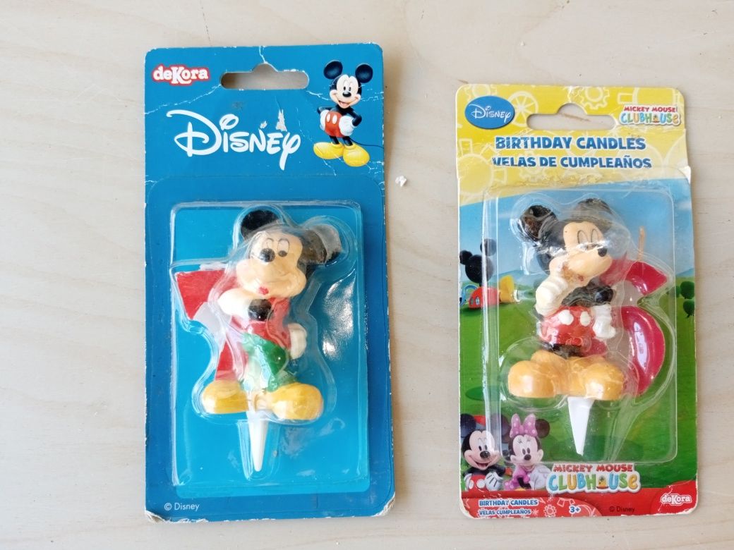 Vela aniversário Mickey