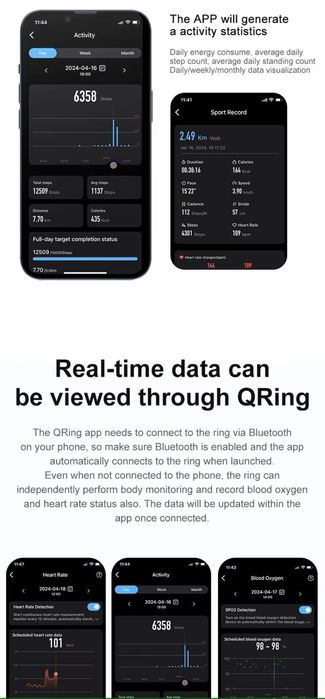 smart ring rubicon r6 gold size-8(us) smarub320