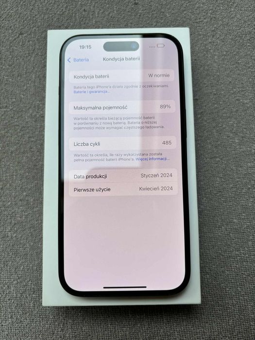 iphone 15 128gb Czarny