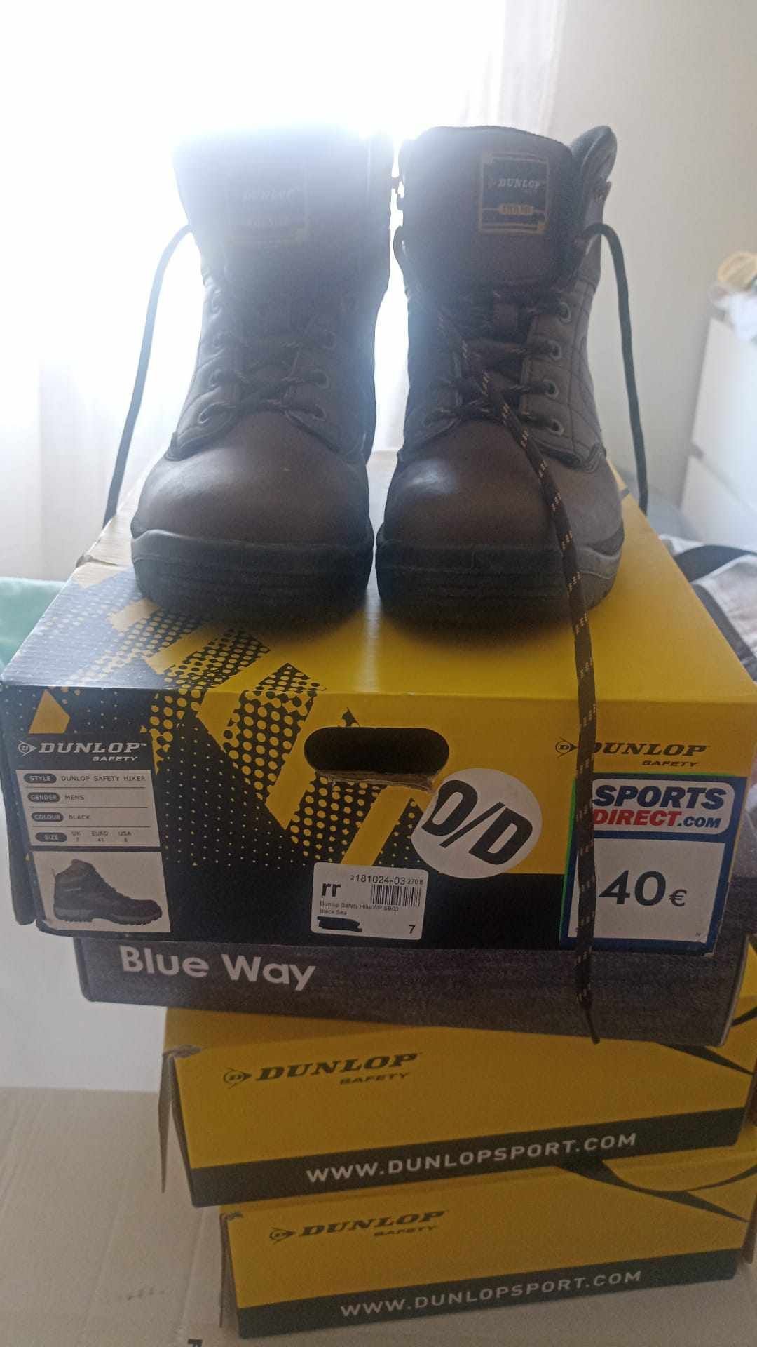 Botas Dunlop de segurança