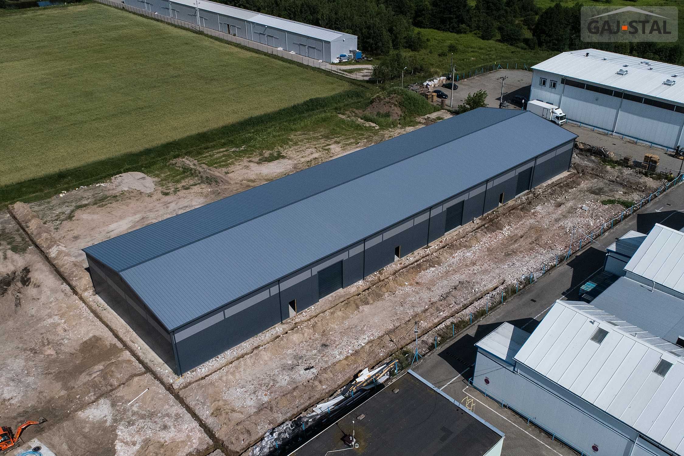 Hala z płyt warstwowych ocieplana 1560m2 20x78x6 Gaj-Stal