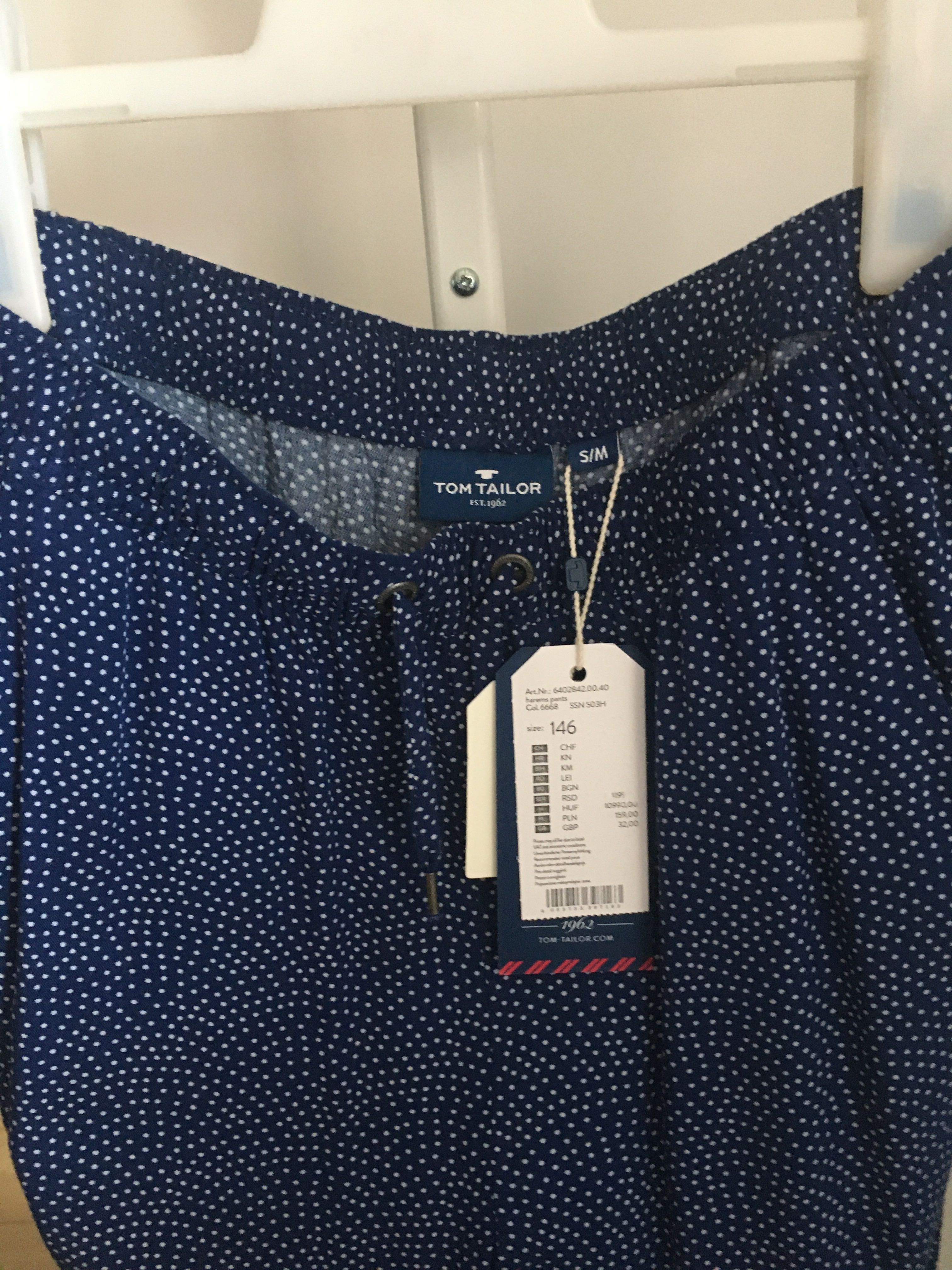 Spodnie Tom Tailor r.146 nowe z metką