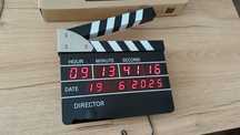 Zegar elektroniczny klaps filmowy nowy
