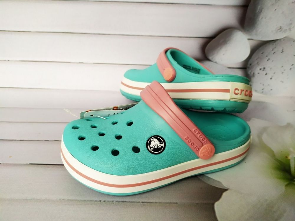 Кроксы детские Crocs Crocband clog для мальчика и девочки 24-34 размер