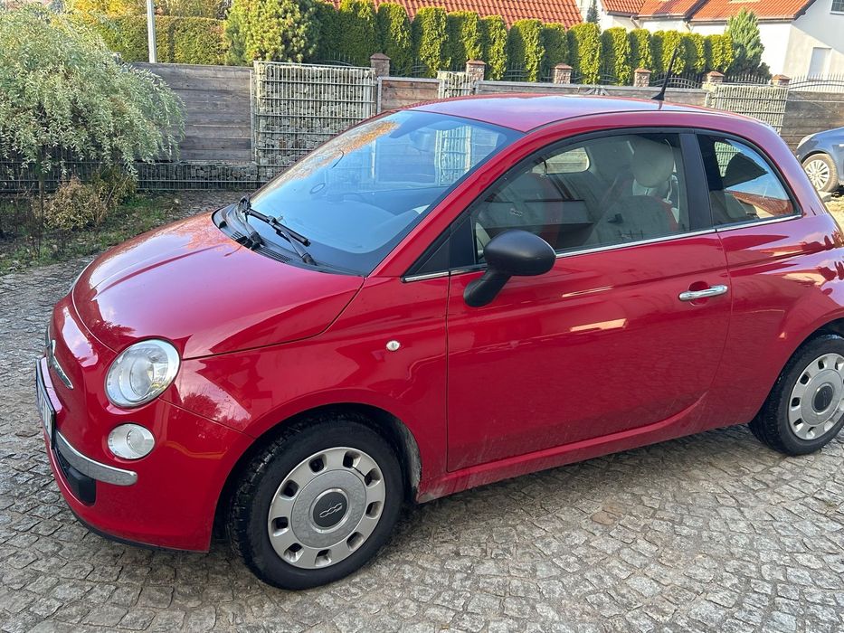 Fiat 500 2015 • Czerwony • Benzyna • Zadbany •
