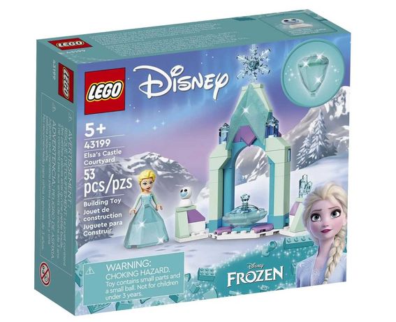 Новий Lego 43199 Disney Frozen II Elsa's Castle Courtyard