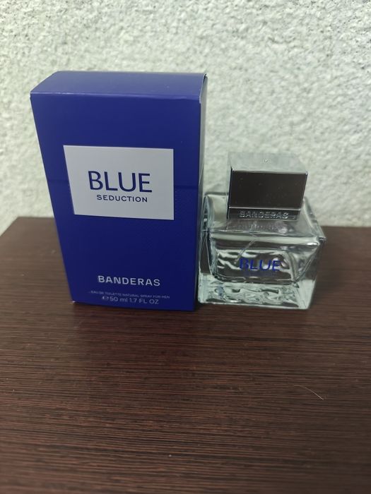 Antonio Banderas Blue Seduction пустой флакон та коробка