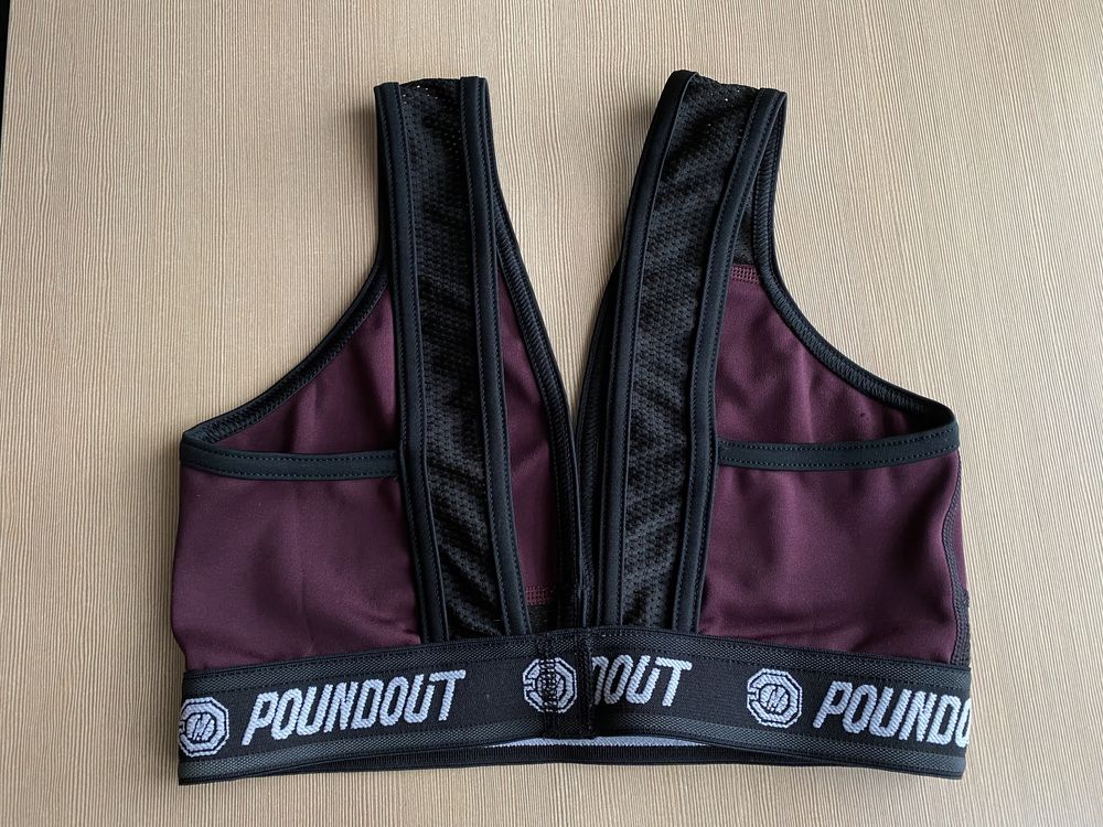 Nowy damski TOP sportowy POUNDOUT, rozmiar S