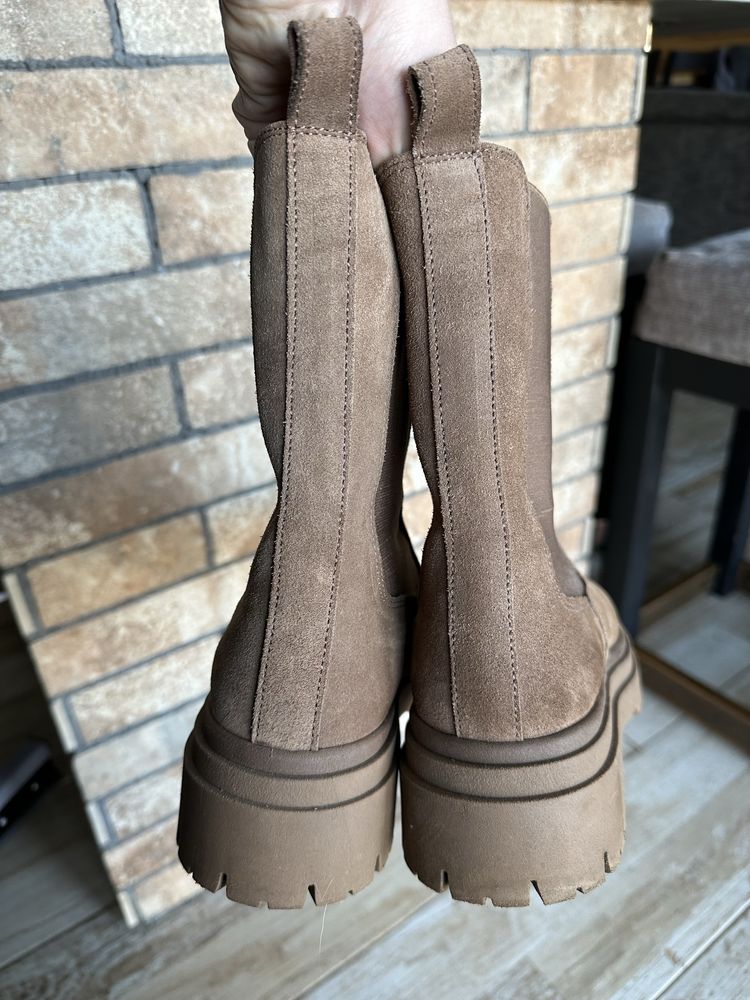 Замшеві челсі Zara 40